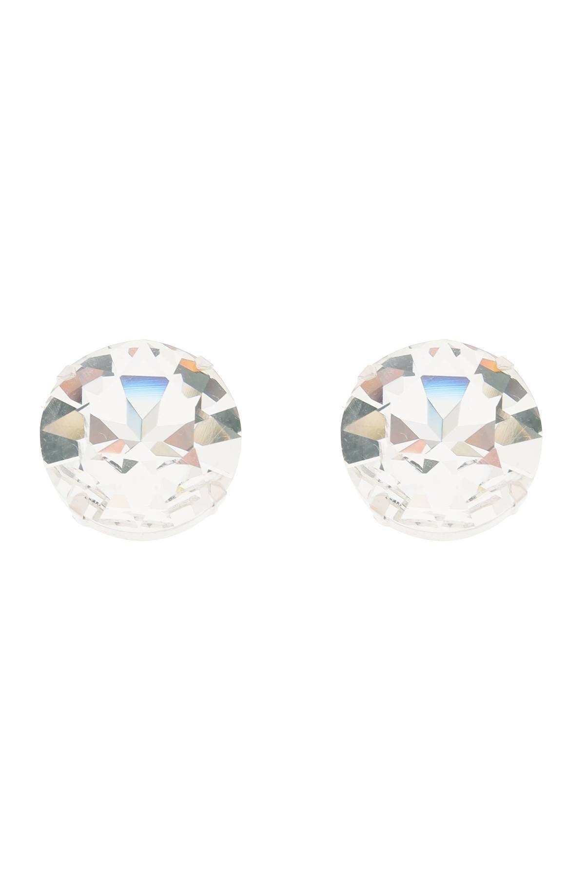LARGE CRYSTAL CLIP-ON EARRINGS - 2
