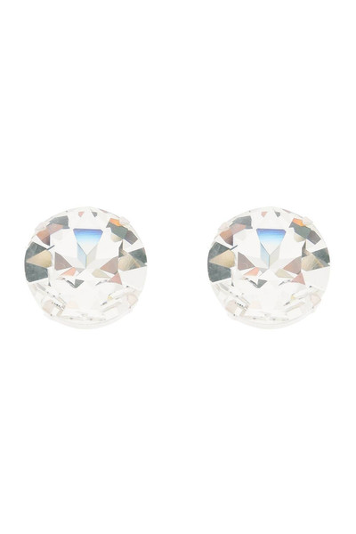 Alessandra Rich LARGE CRYSTAL CLIP-ON EARRINGS outlook