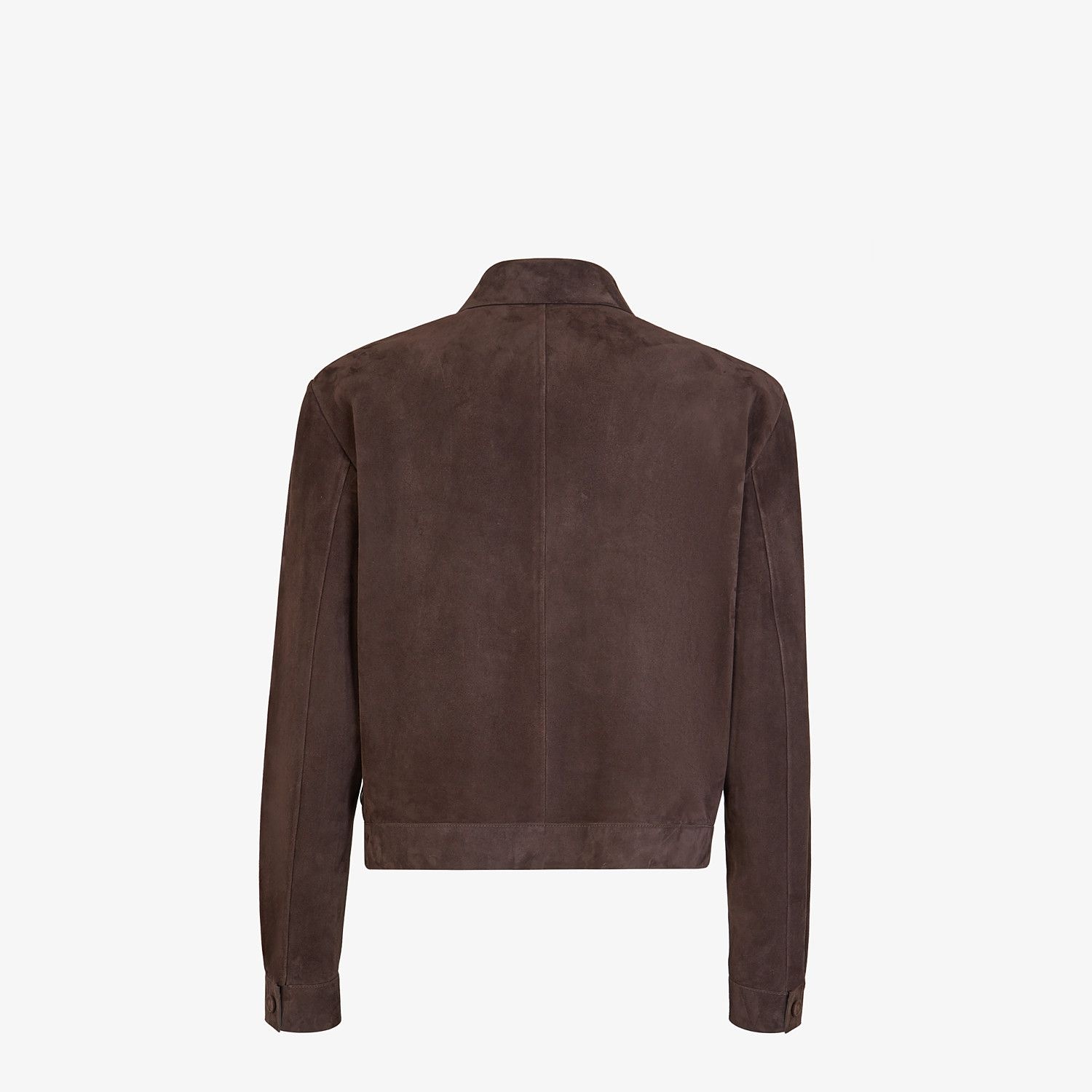 Brown suede blouson - 2