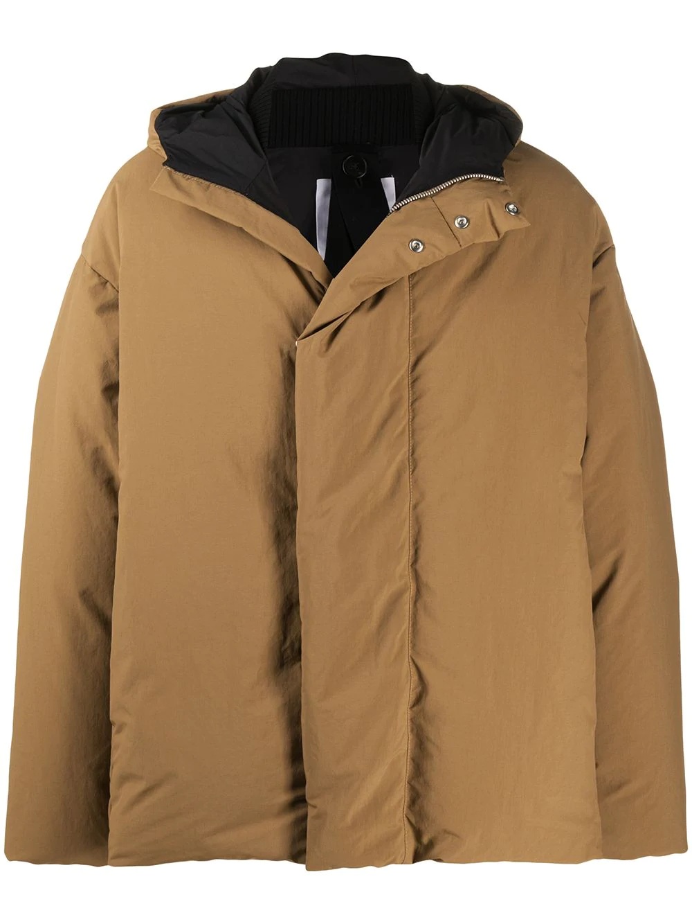 hooded padded jacket - 1