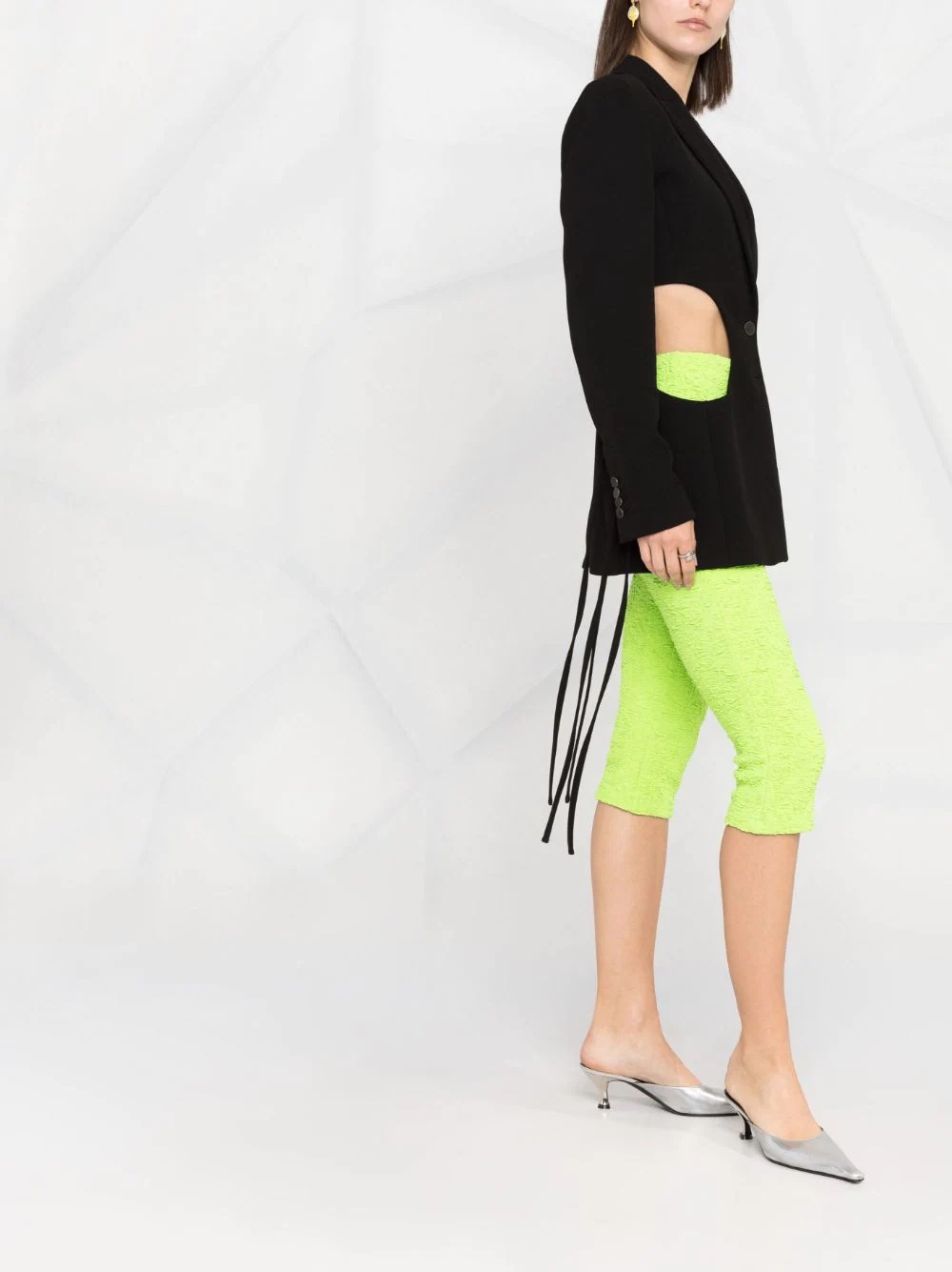 jersey-knit cropped leggings - 4