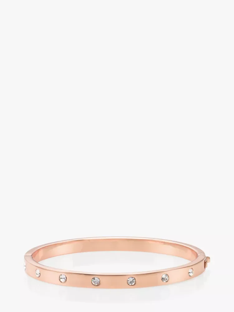 Set In Stone Hinged Bangle - 1