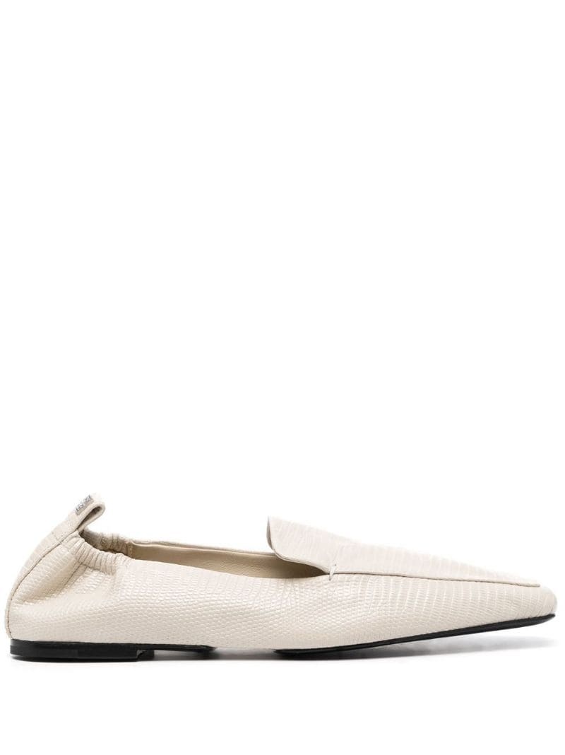 The Travel lizzard-effect loafers - 1