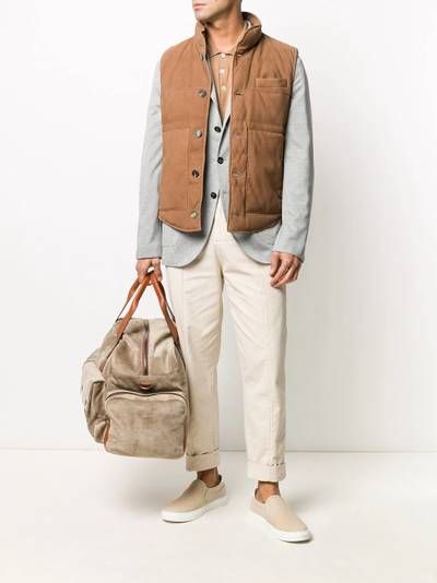 Brunello Cucinelli relaxed cotton blazer outlook