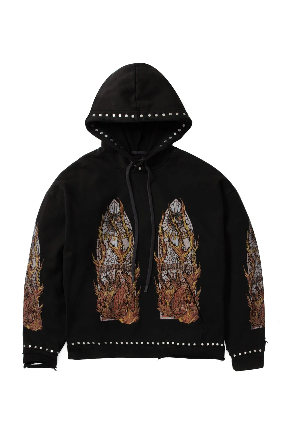 HARDWARE HOODED PULLOVER - 1