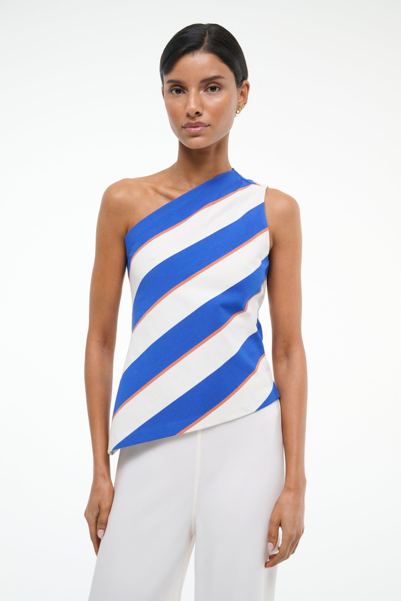 STAUD ESME TOP YACHT RUGBY STRIPE 3