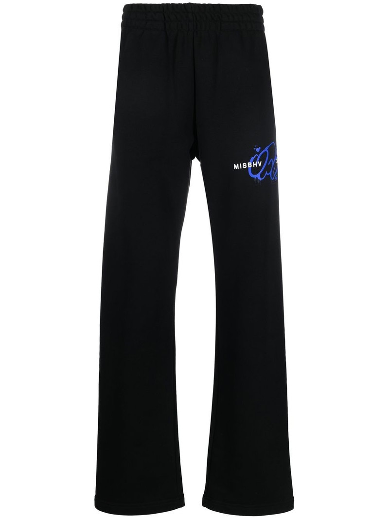 x UFO361 logo-print track pants 1