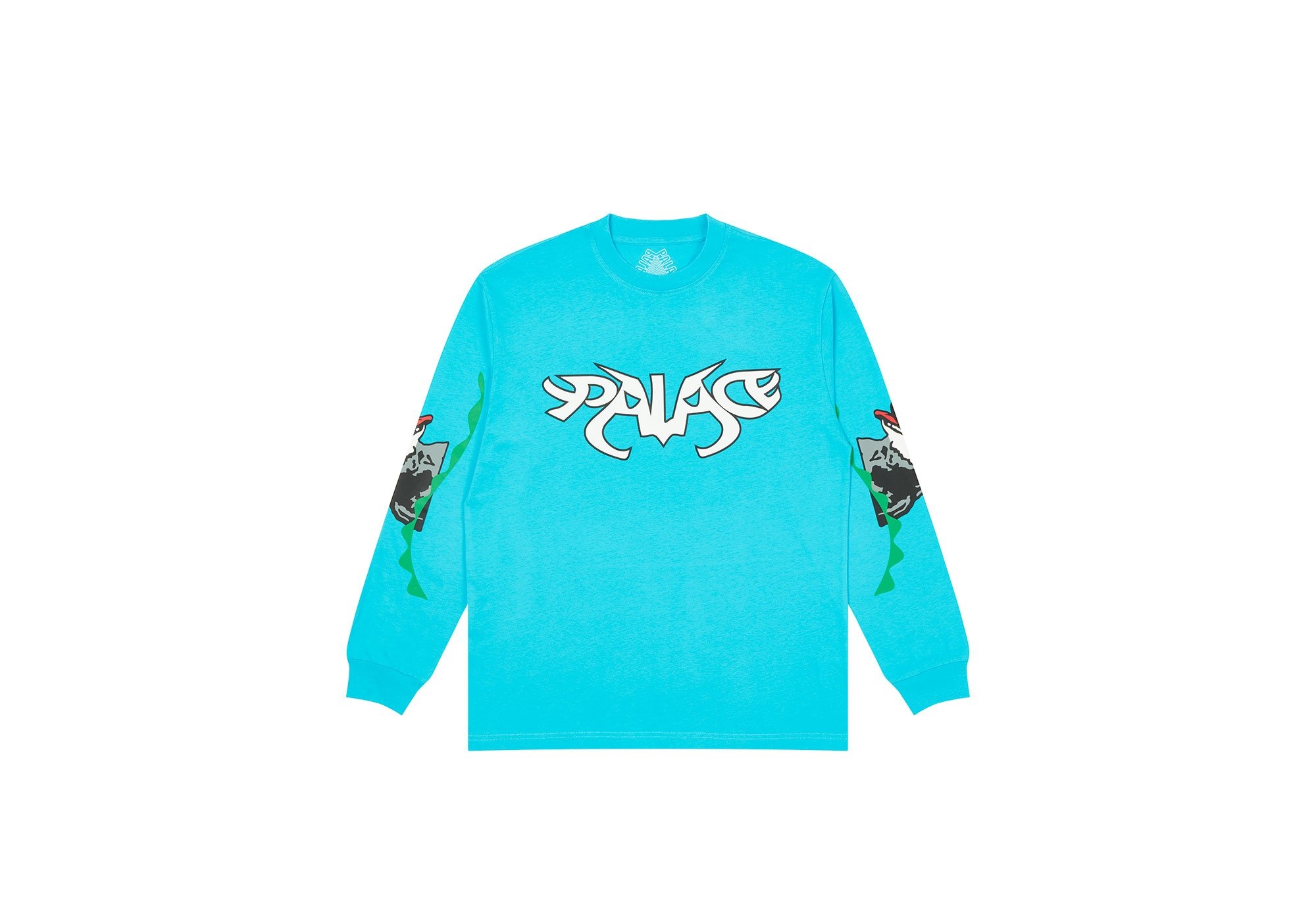 DOGS ARE CHILL LONGSLEEVE BLUE - 2