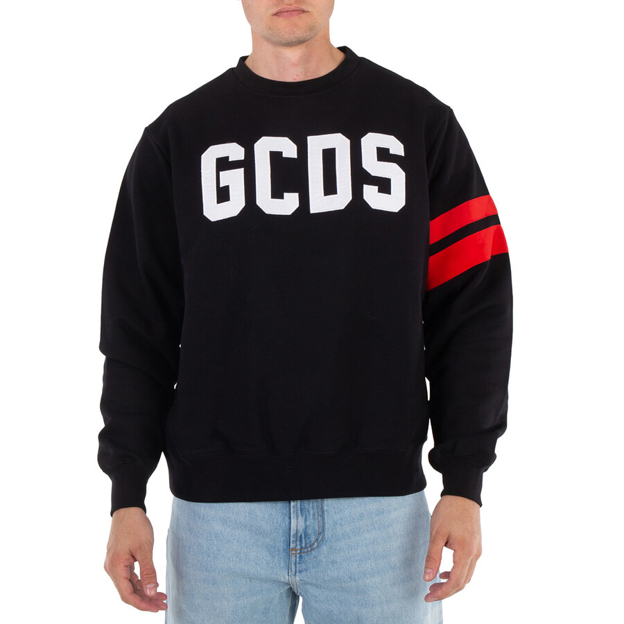 GCDS Logo Crewneck Regular Fit Sweater - 3