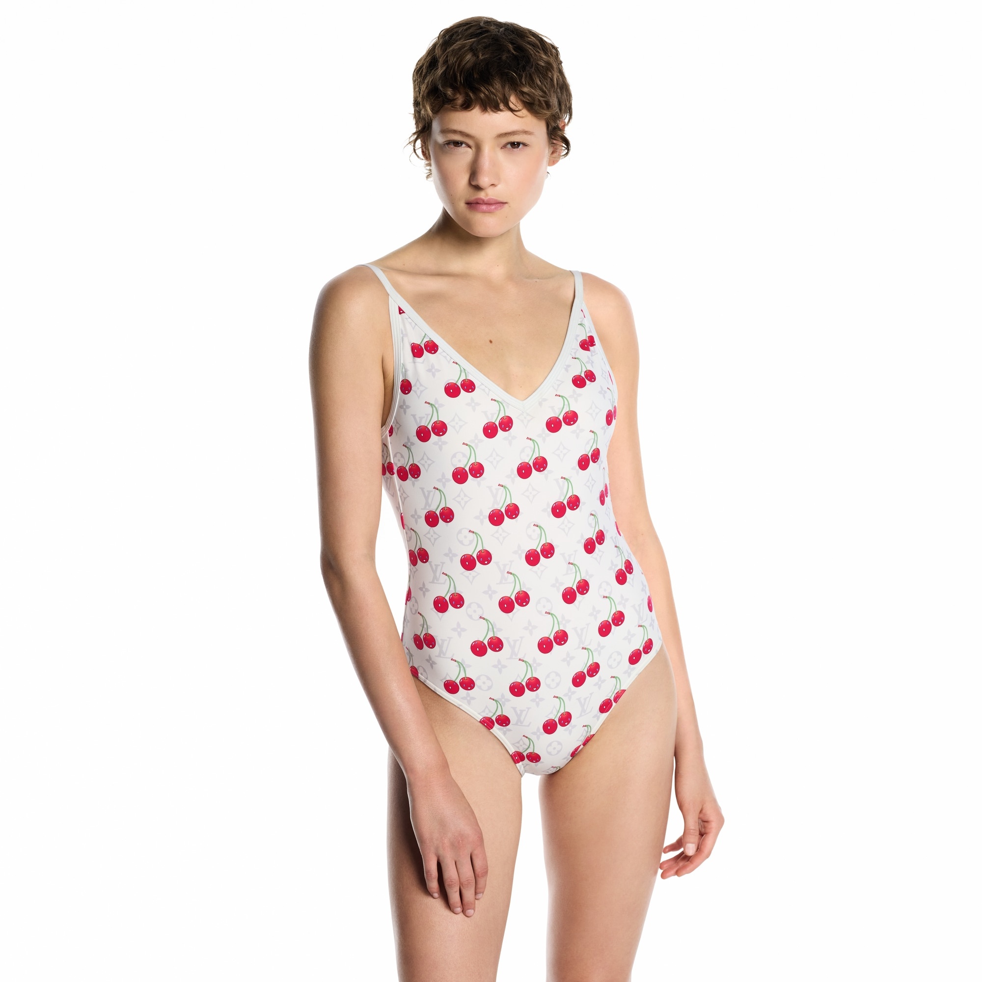 LV x TM Cherry Swimsuit - 3