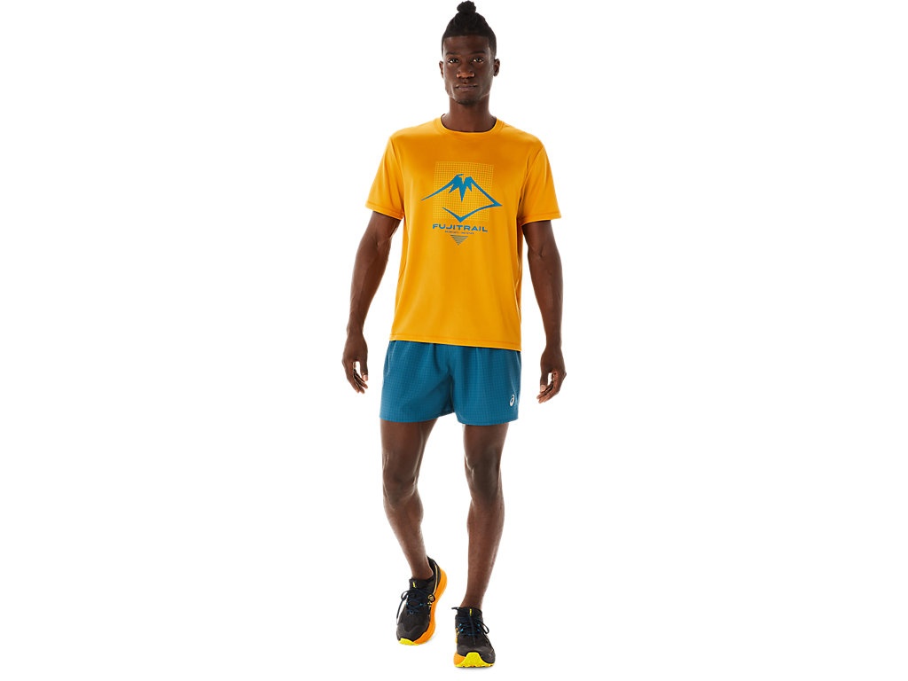 MEN'S FUJITRAIL LOGO SHORT - 8