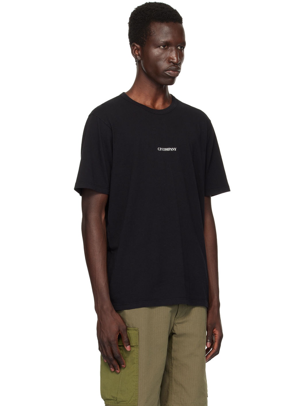 Black Printed T-Shirt - 2