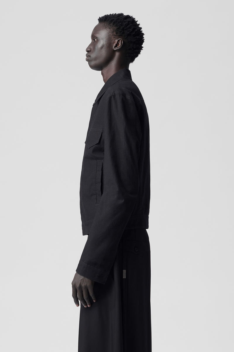 Ann Demeulemeester Terus 5 Pocket Fitted Blouson outlook