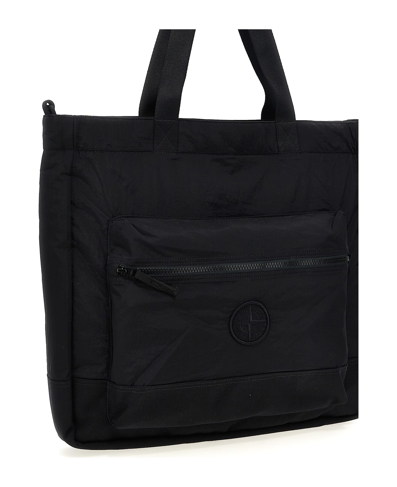 '91676 Nylon Metal' Shopping Bag - 3