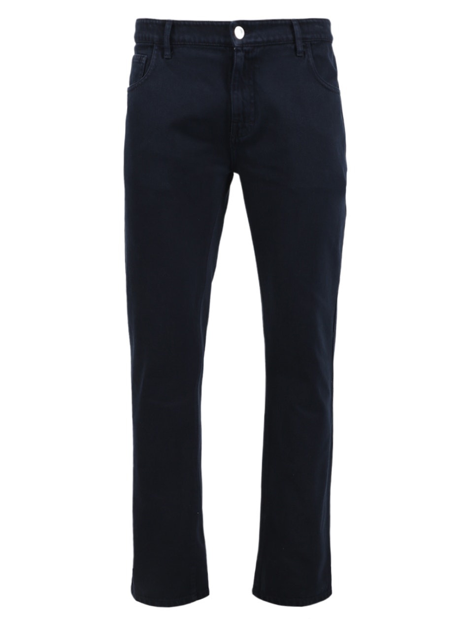 Slim Fit Premium Denim Pants Dark Navy - 1