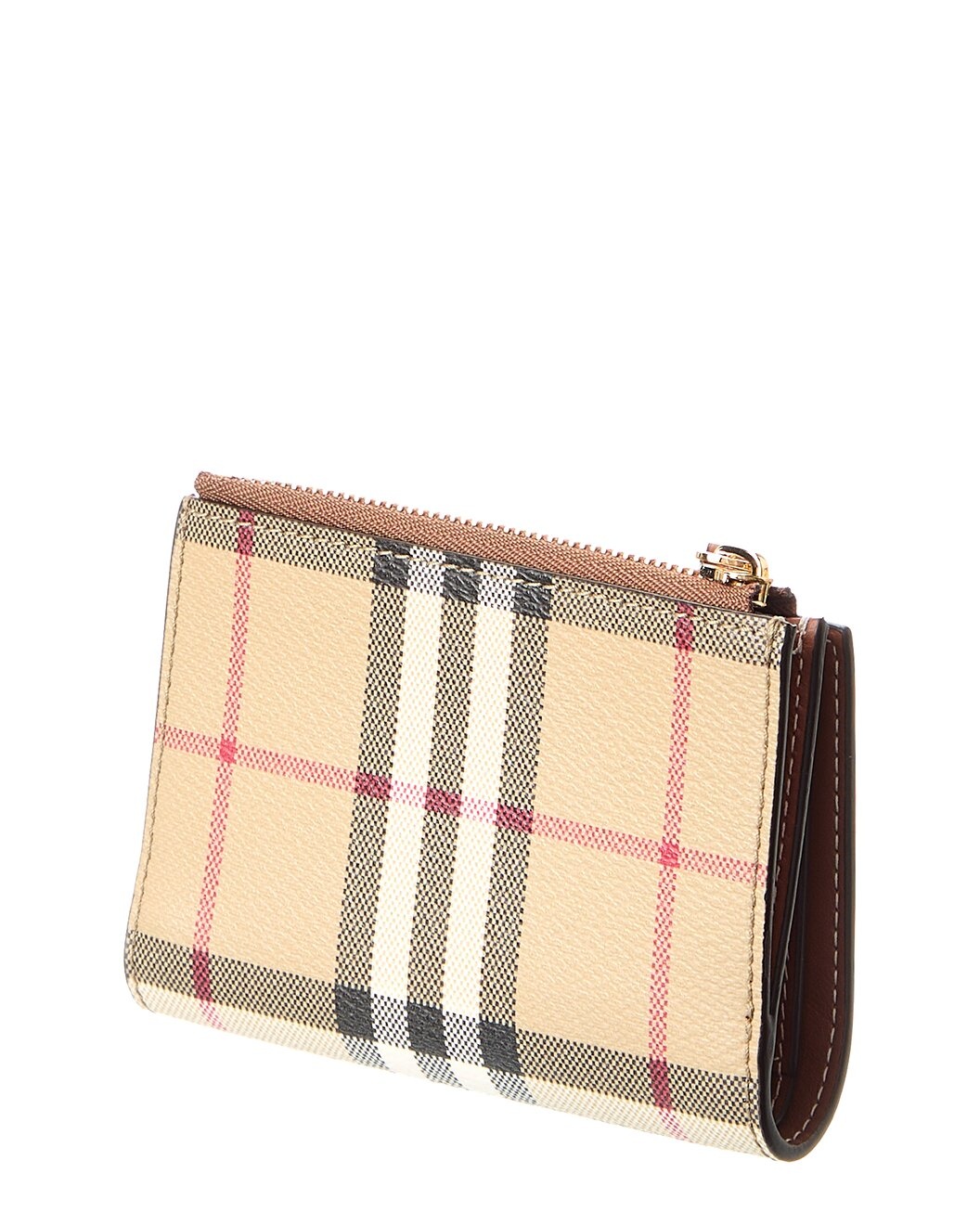 Burberry E-Canvas Zip Around Wallet - 2