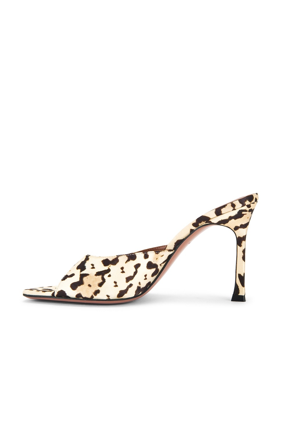 Alexa 95 Print Satin Slipper Mule - 5