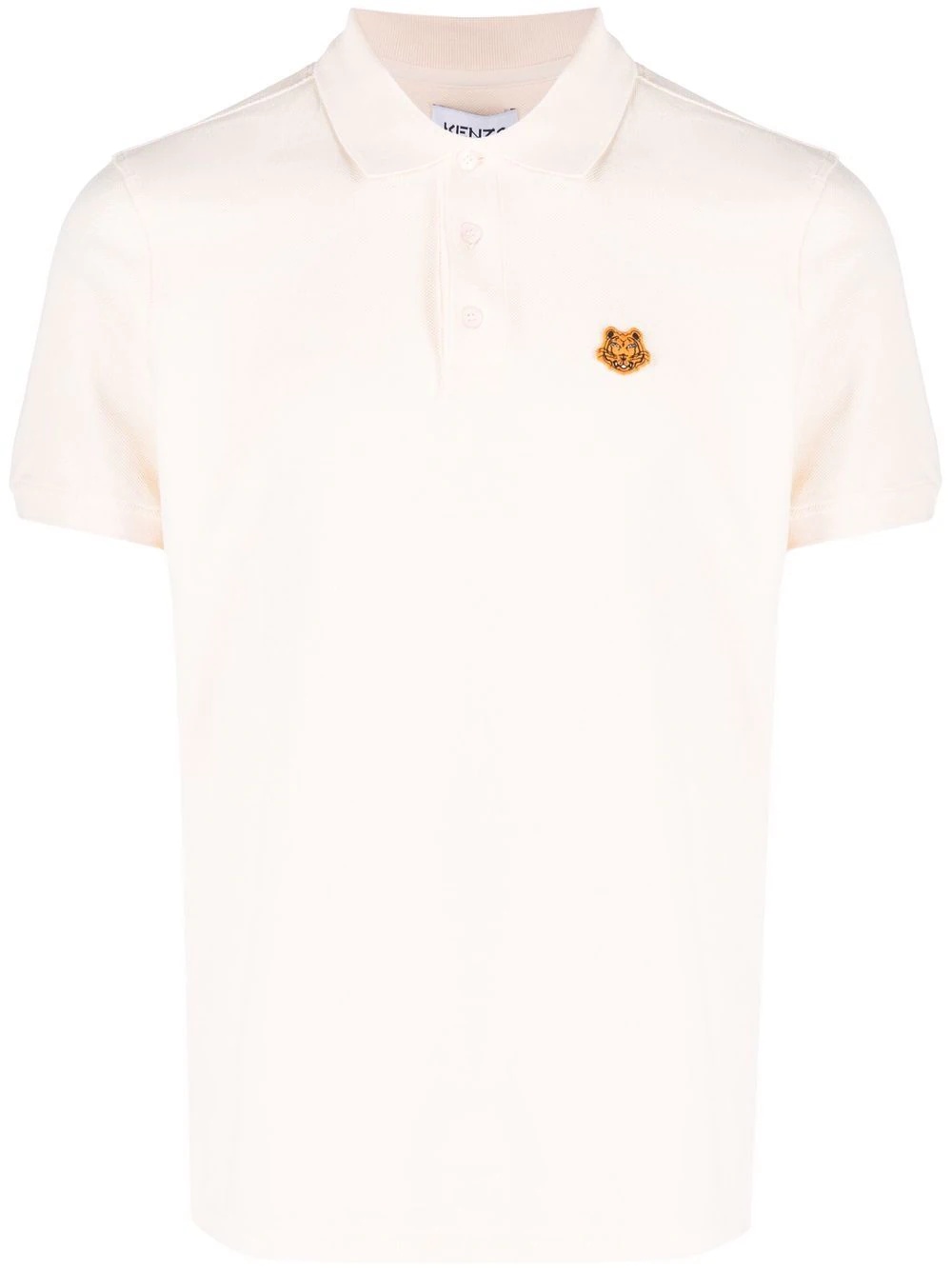 Tiger Head motif polo shirt - 1