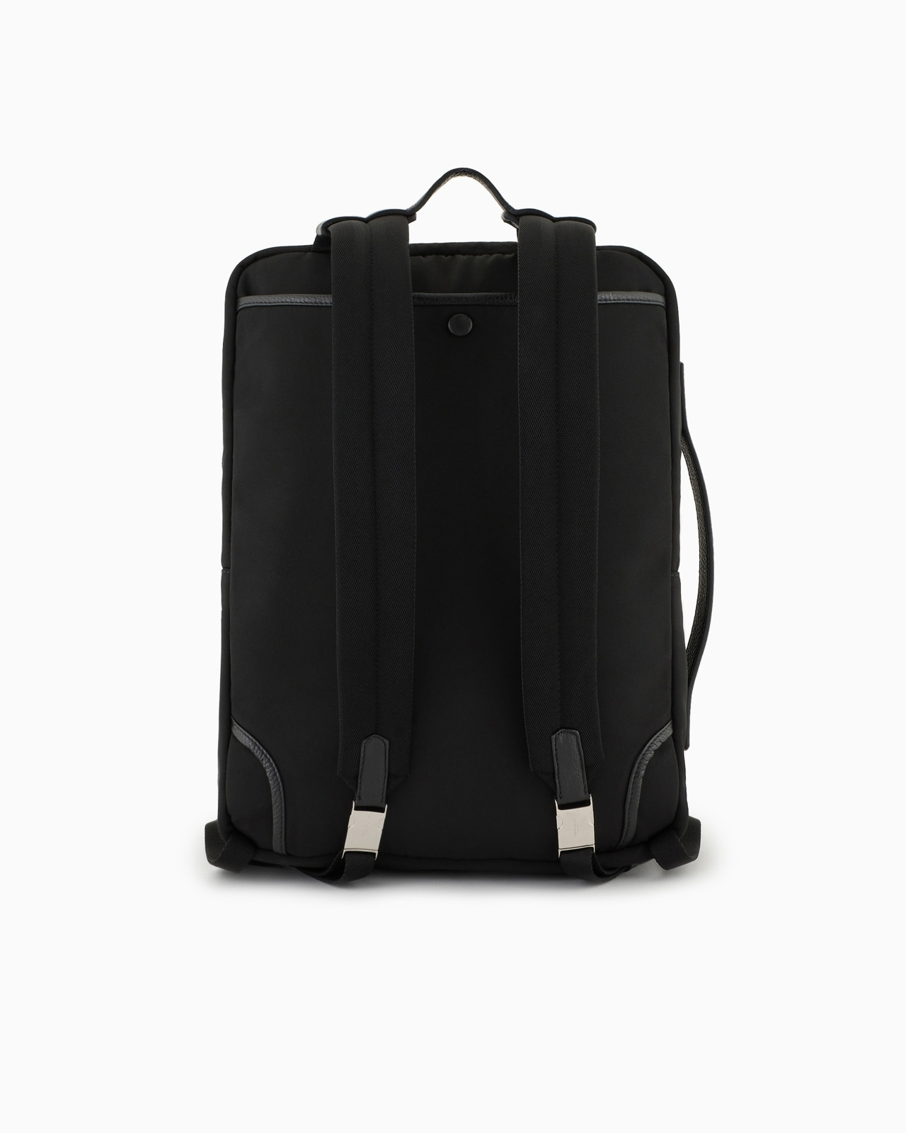 ASV nylon and pebbled-leather backpack - 3