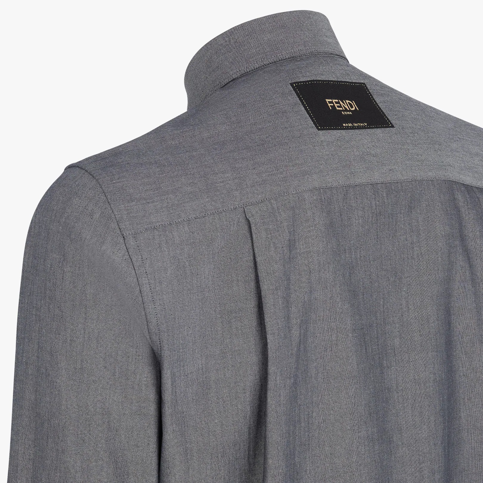 Blue cotton shirt - 3