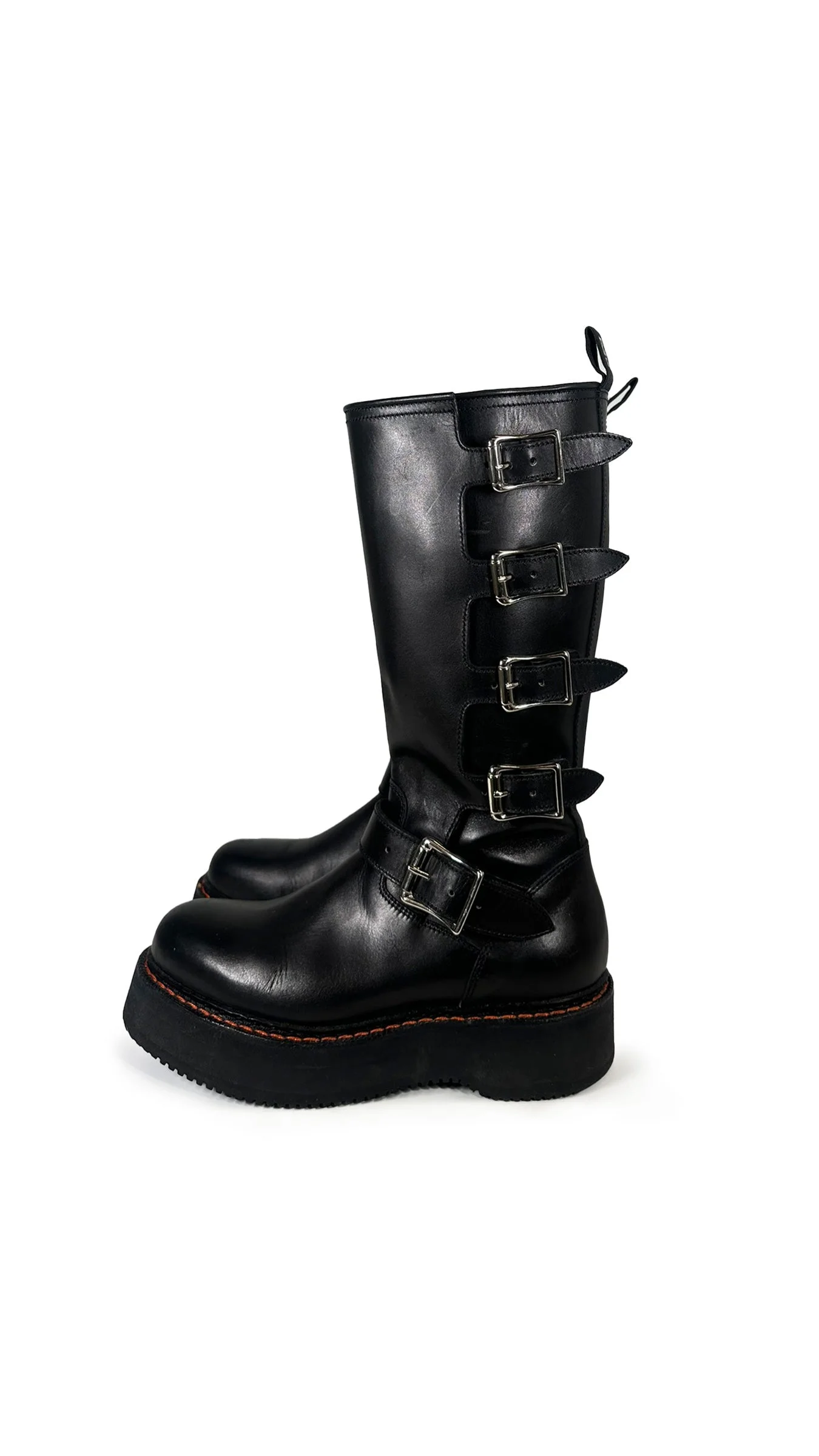 R13 HIGH MOTO BOOTS - 1