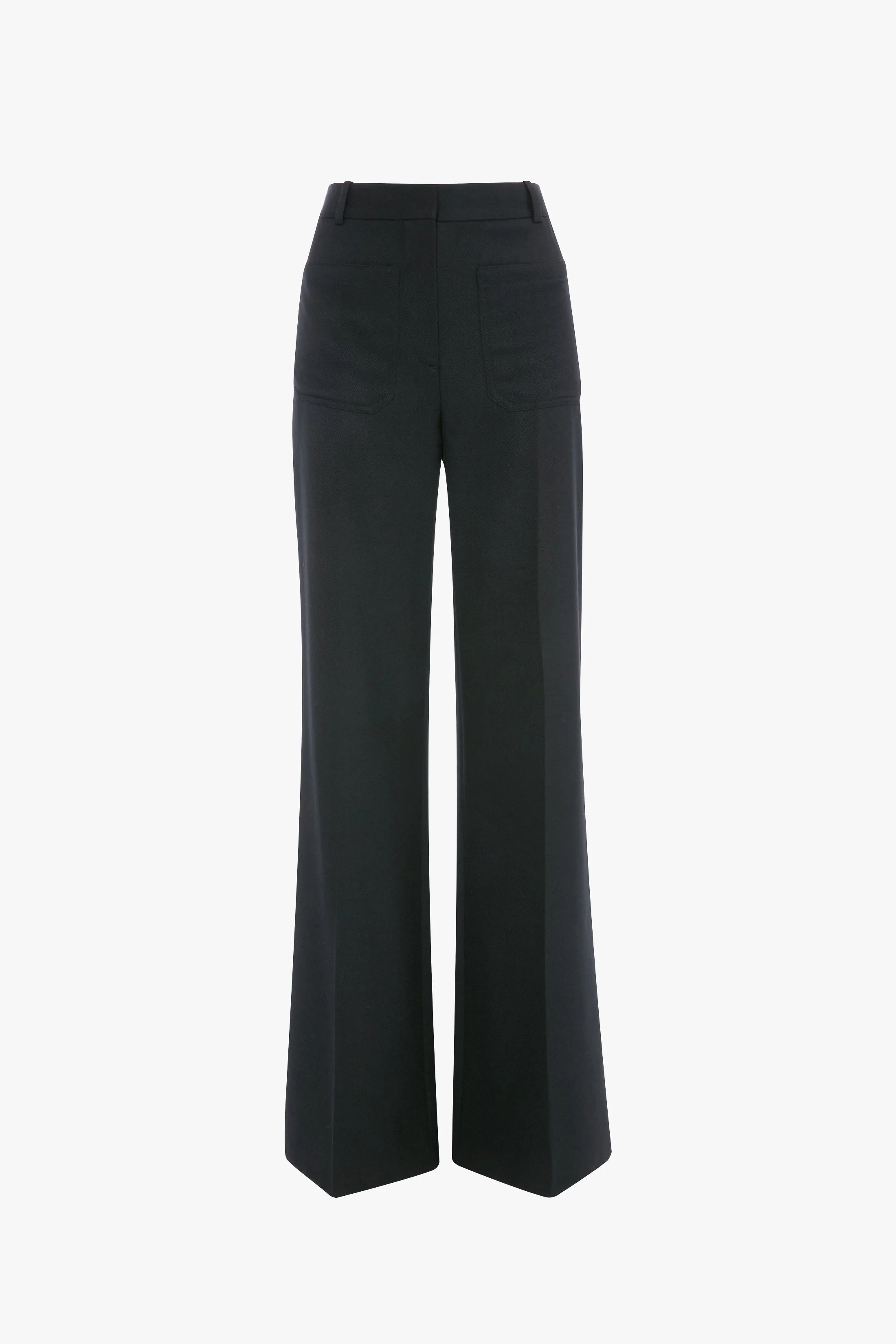 Alina Trouser In Grey Melange - 1