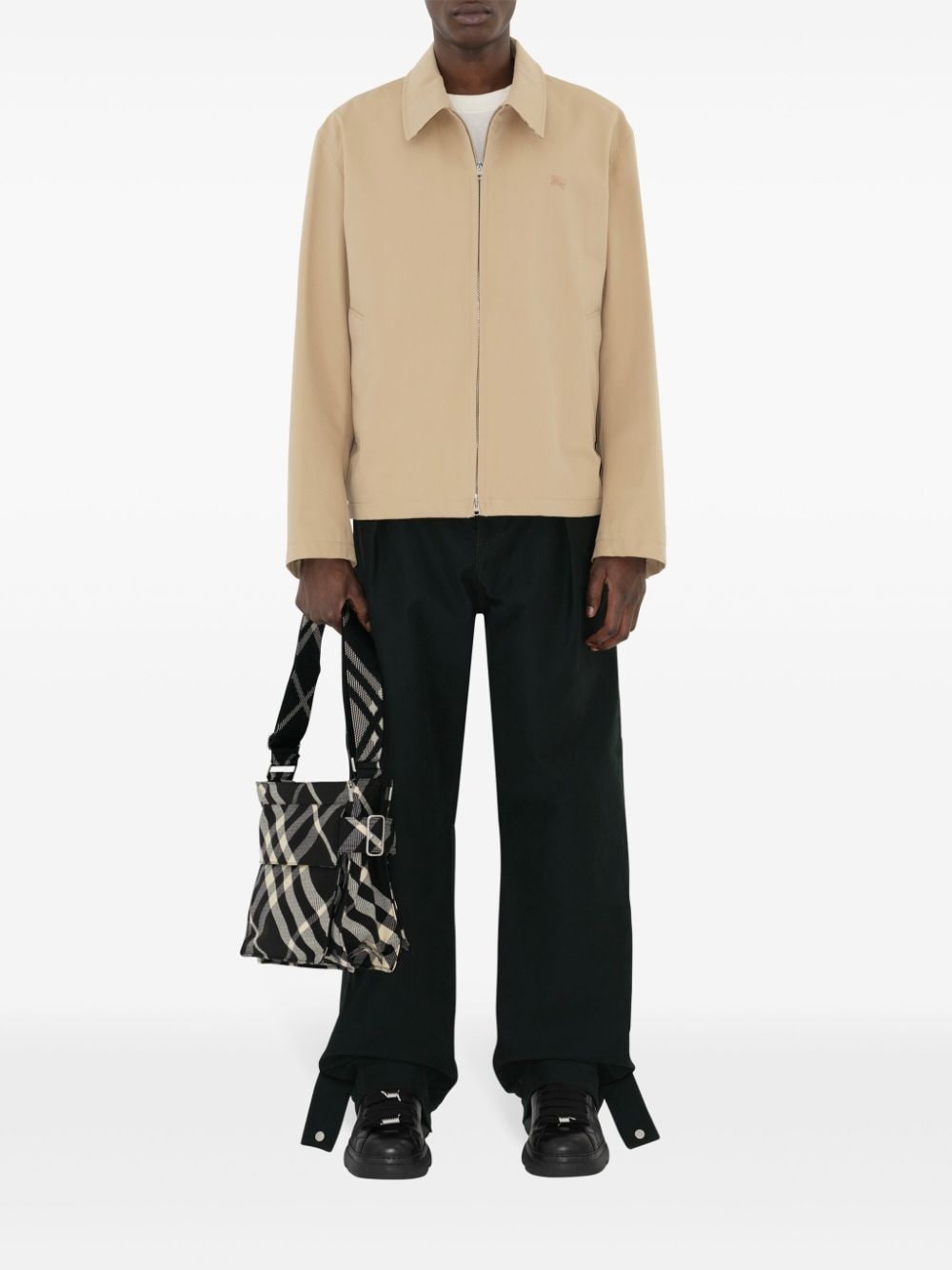 Trench checked crossbody bag - 2