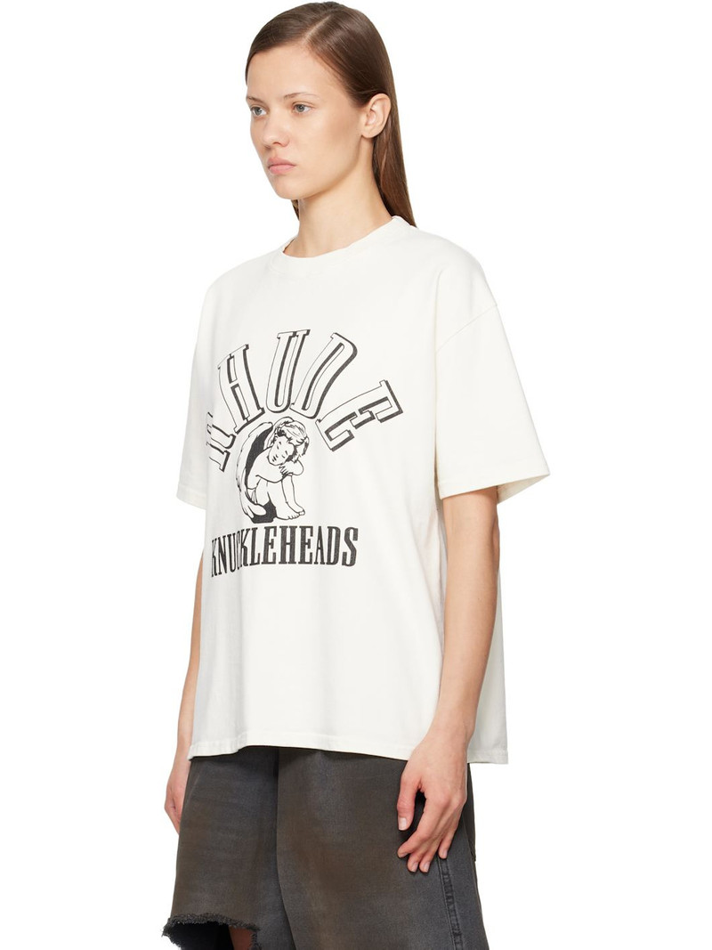 Rhude White 'Knuckleheads' T-shirt outlook