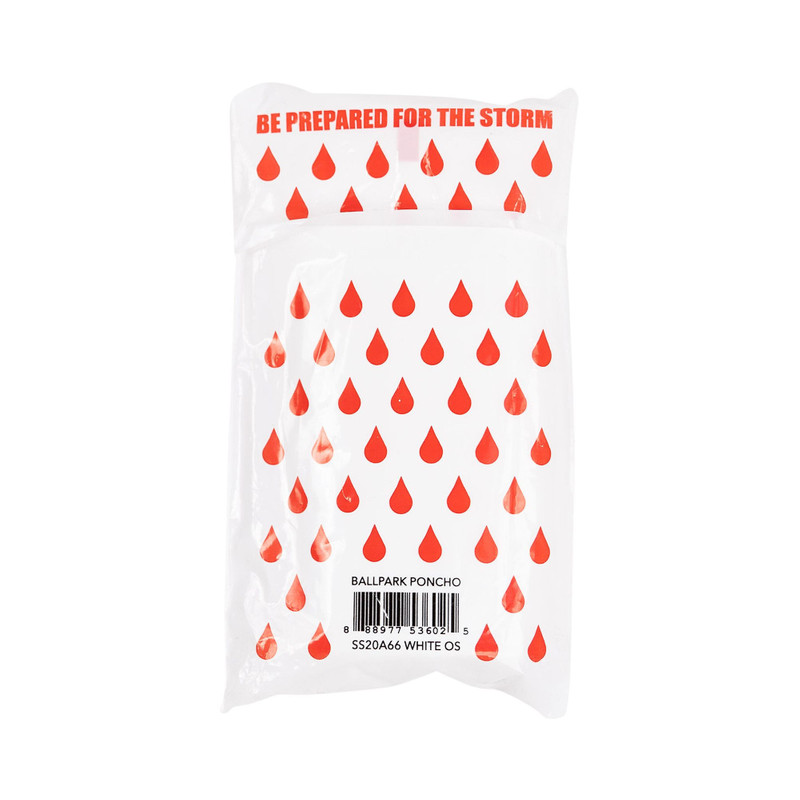 Supreme Supreme x Ballpark Poncho 'White' outlook