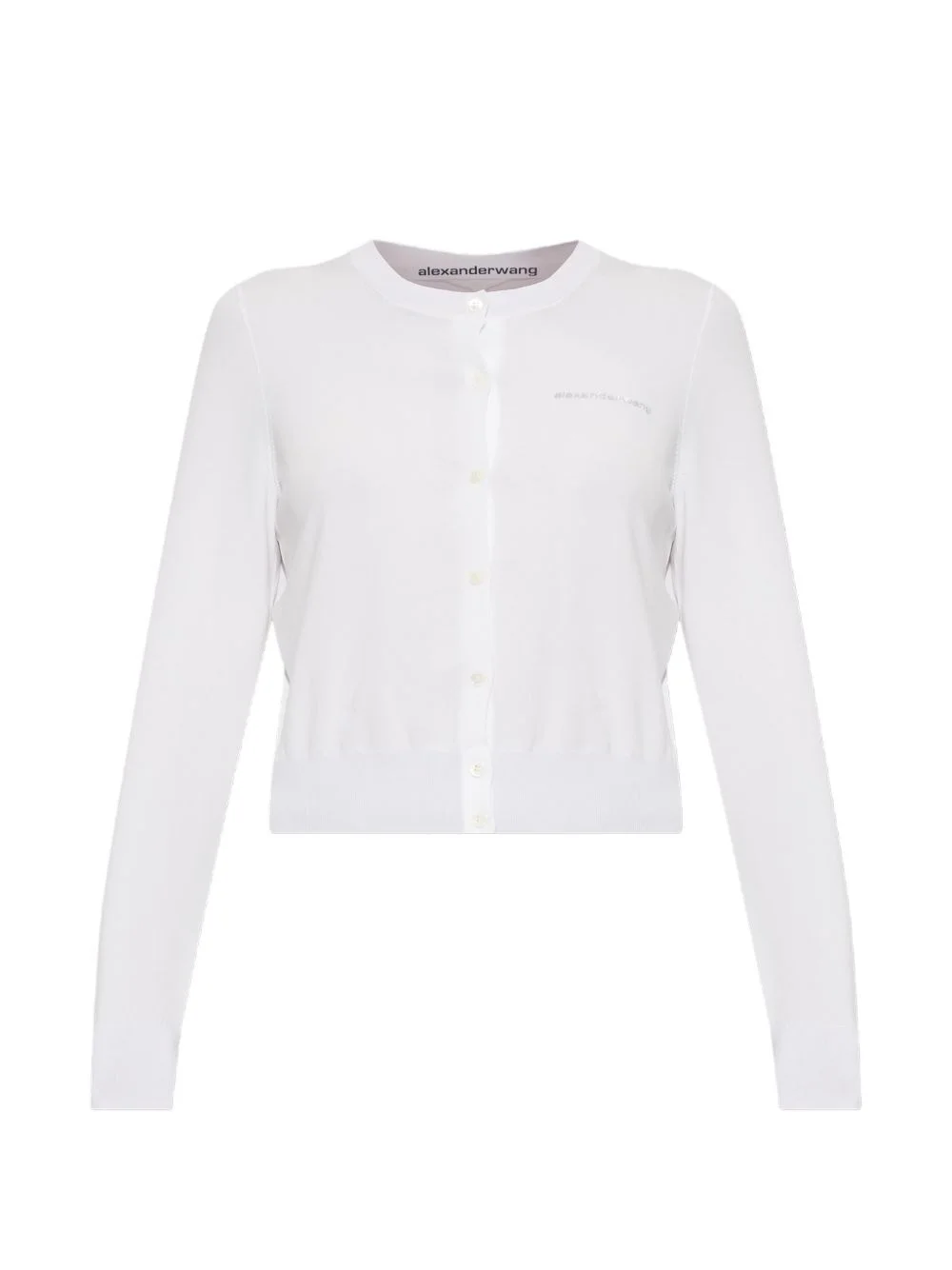 crystal logo cardigan - 1