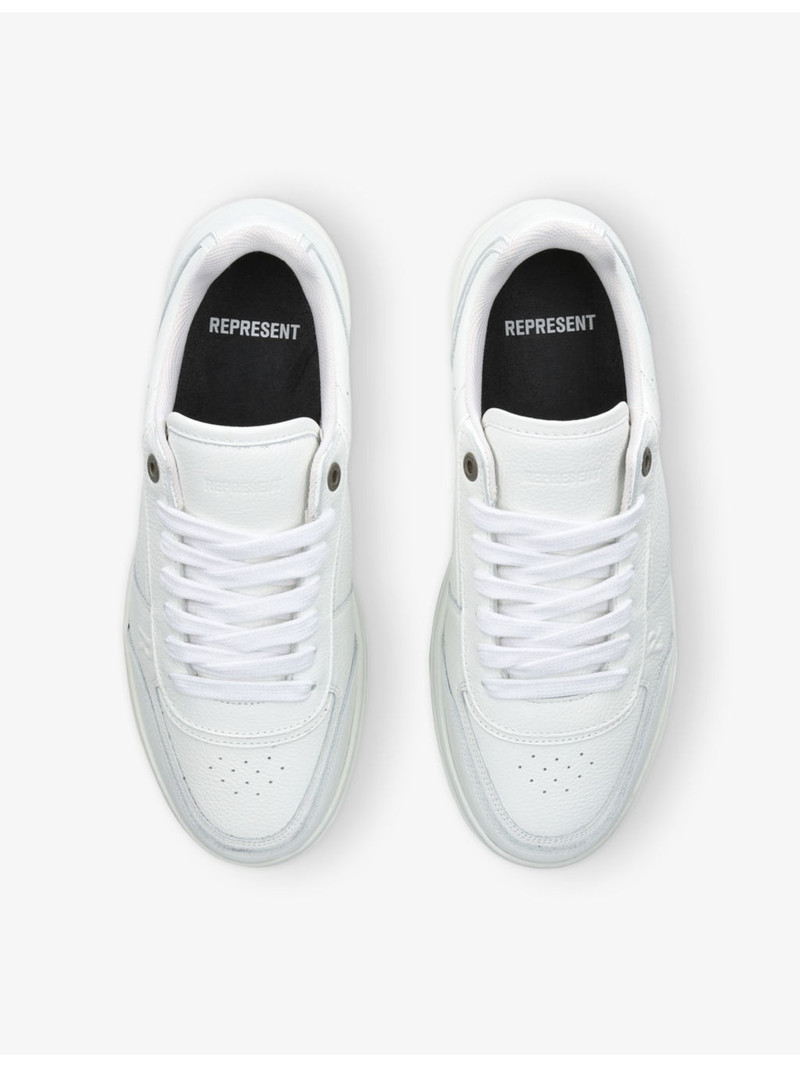 Initial leather low-top trainers 2