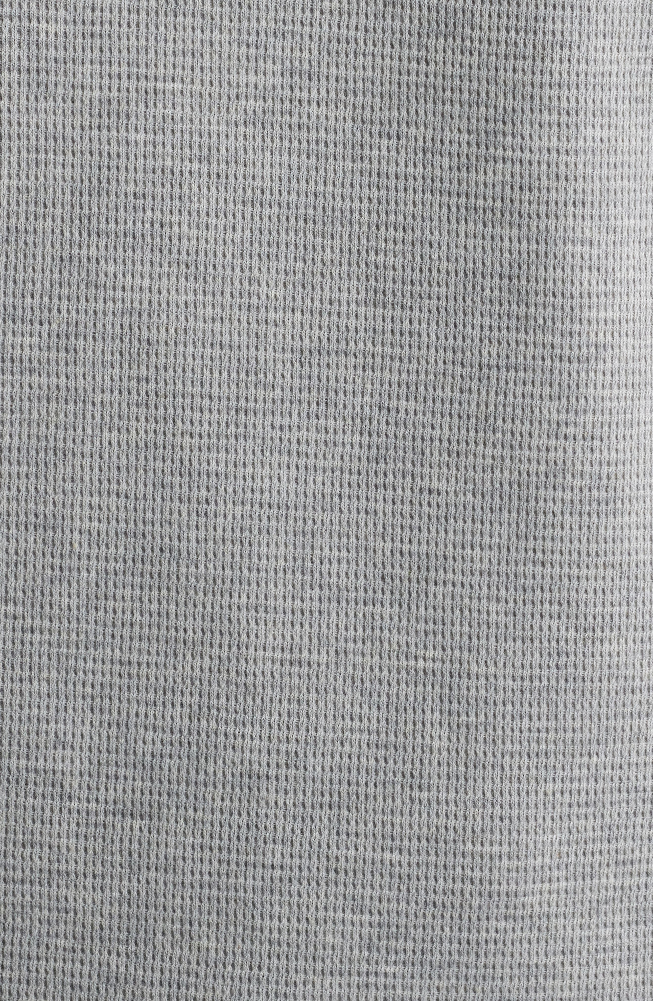 BOSS Waffle Knit Lounge T-Shirt in Medium Grey at Nordstrom - 6