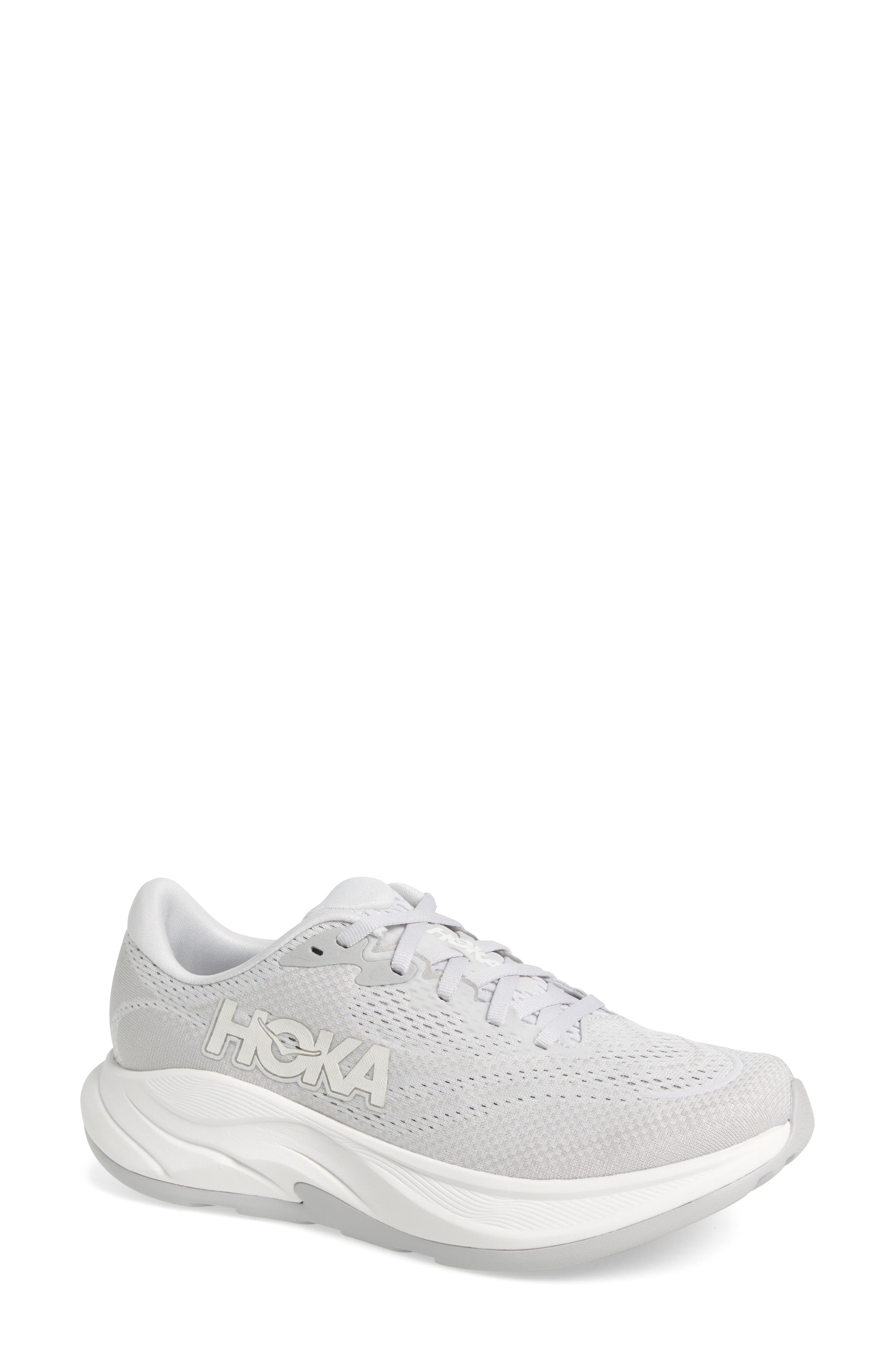 HOKA Rincon 4 Running Shoe in Stardust /Cosmic Grey at Nordstrom - 1