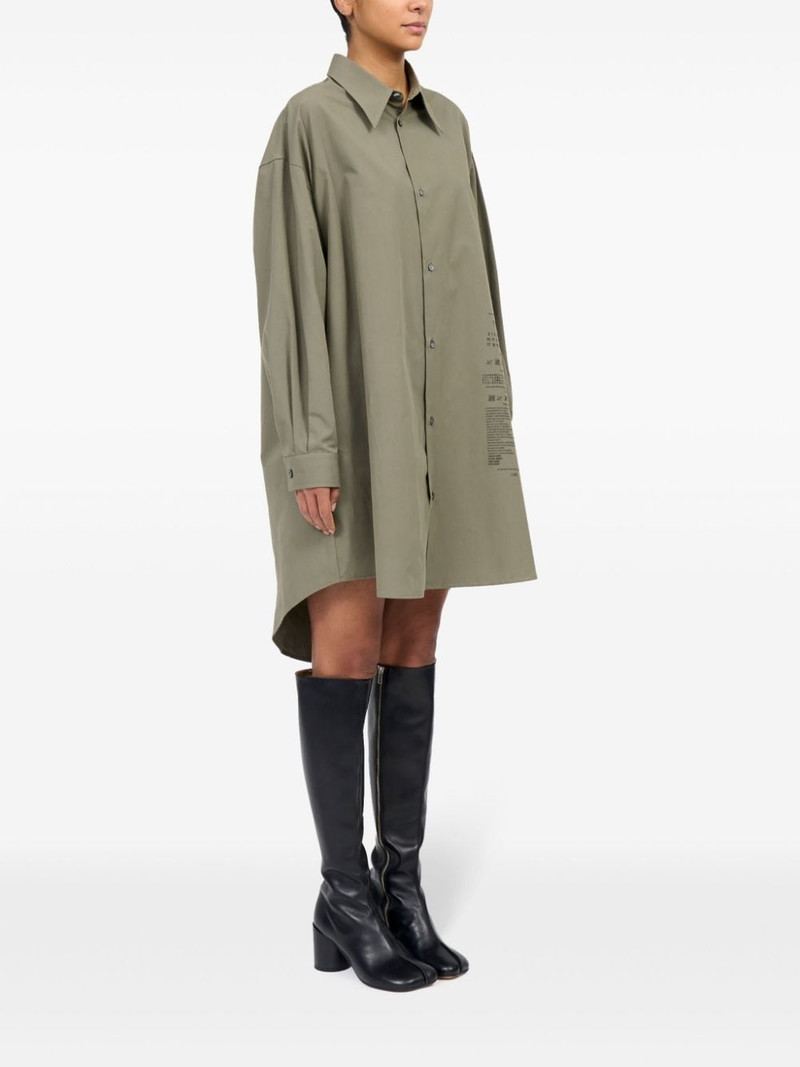 cotton poplin shirt dress 3