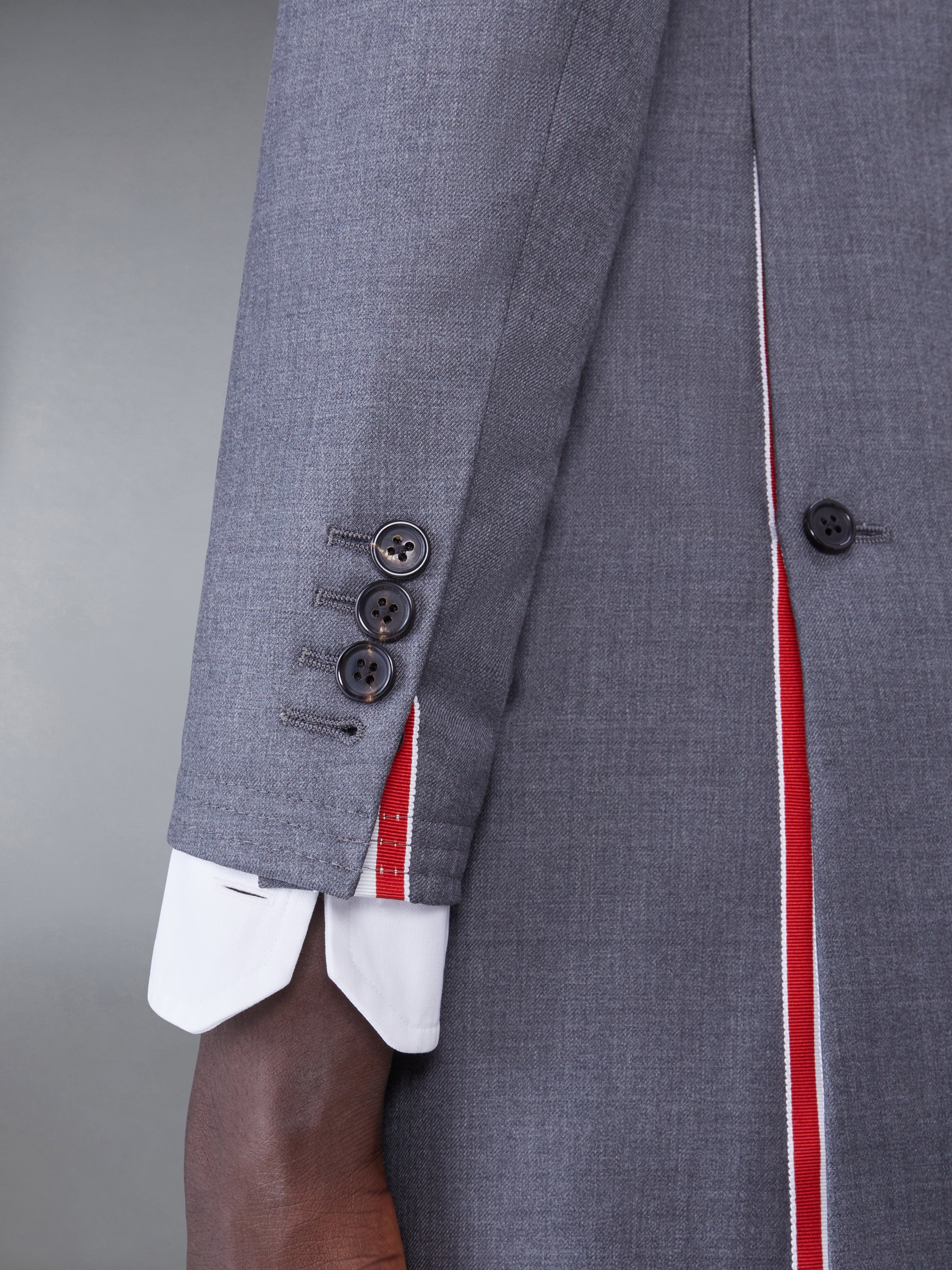 TWILL HIGH ARMHOLE CHESTERFIELD OVERCOAT - 4