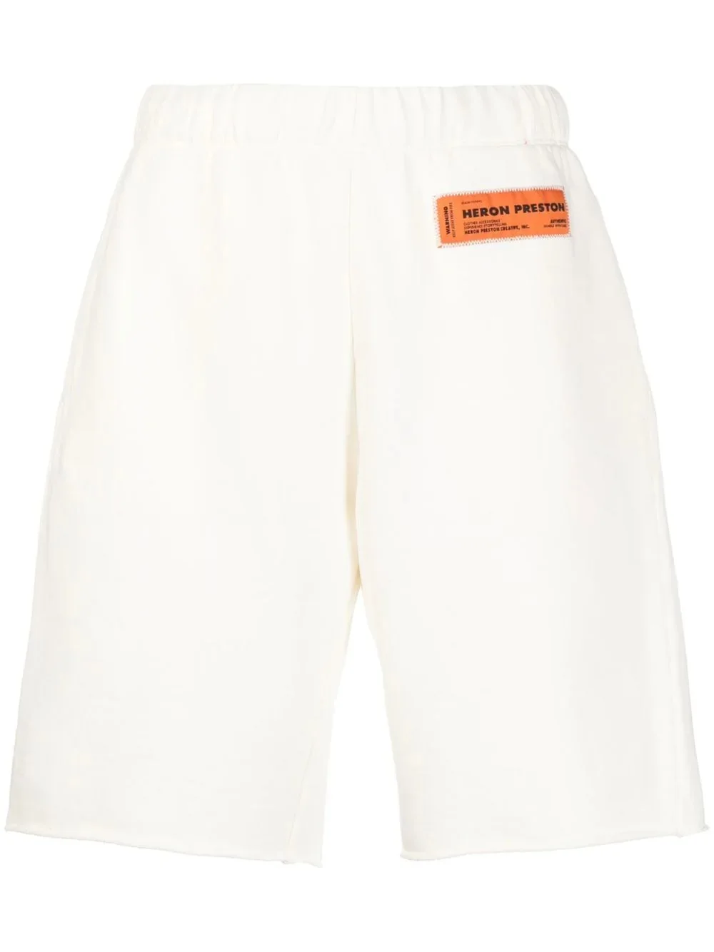 elasticated knee-length shorts - 1