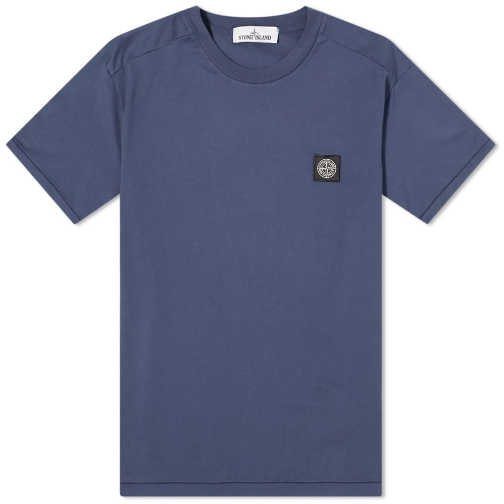 Stone Island Patch Logo Tee - 1