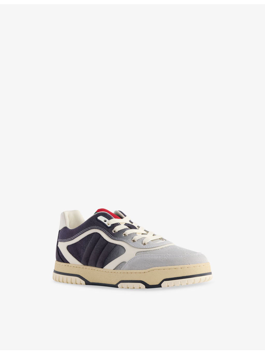 Kids' ReWeb Logo Denim Low-Top Trainers - 3