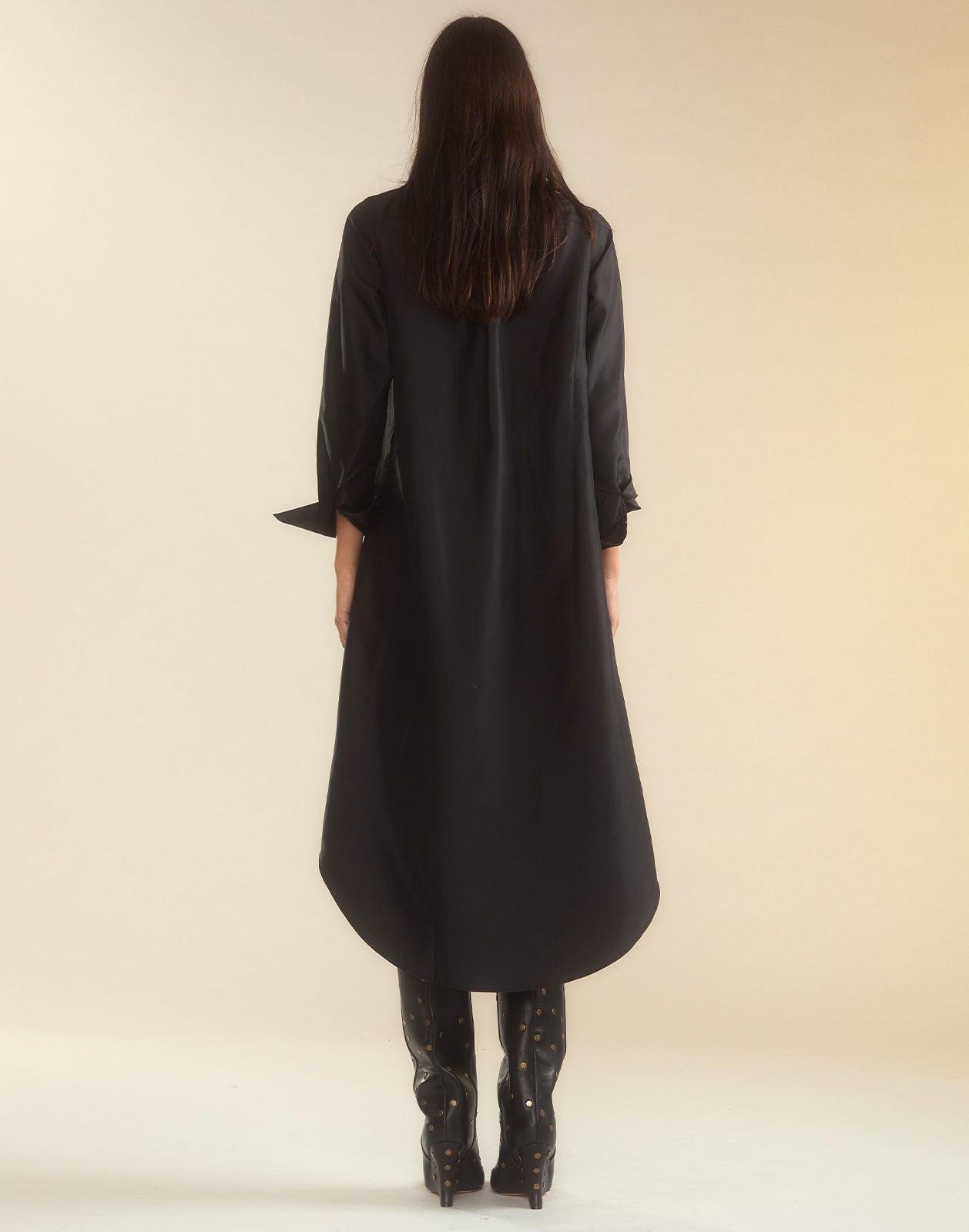 Undercover Silk Taffeta Shirt Dress - 6