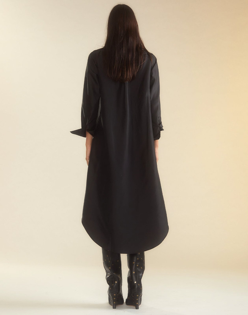 Undercover Silk Taffeta Shirt Dress 6