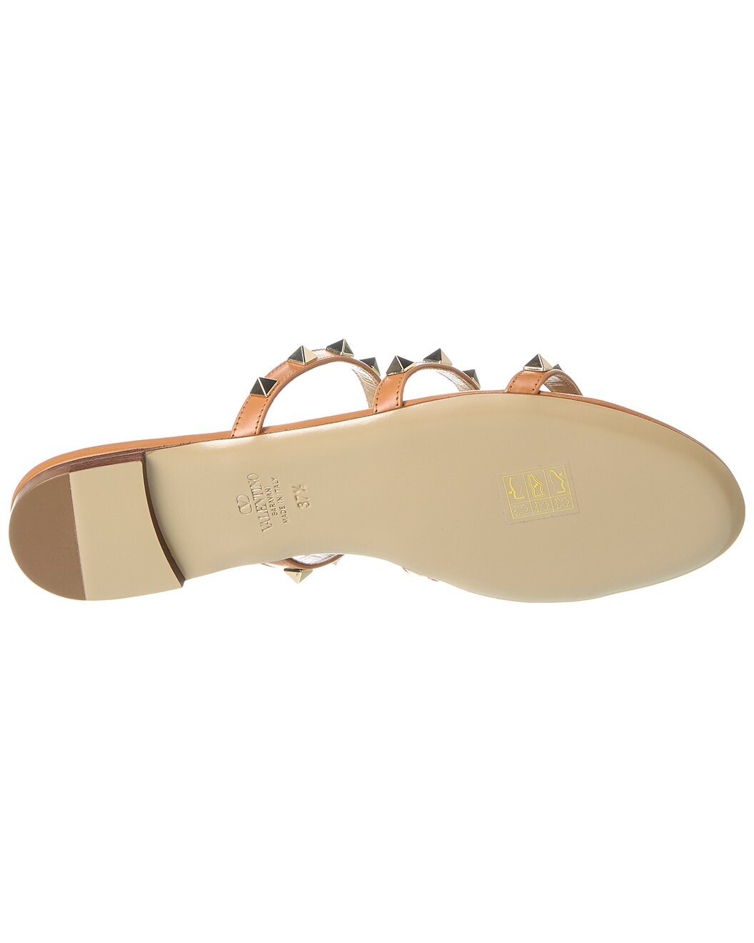 Valentino Rockstud Caged Leather Sandal - 4