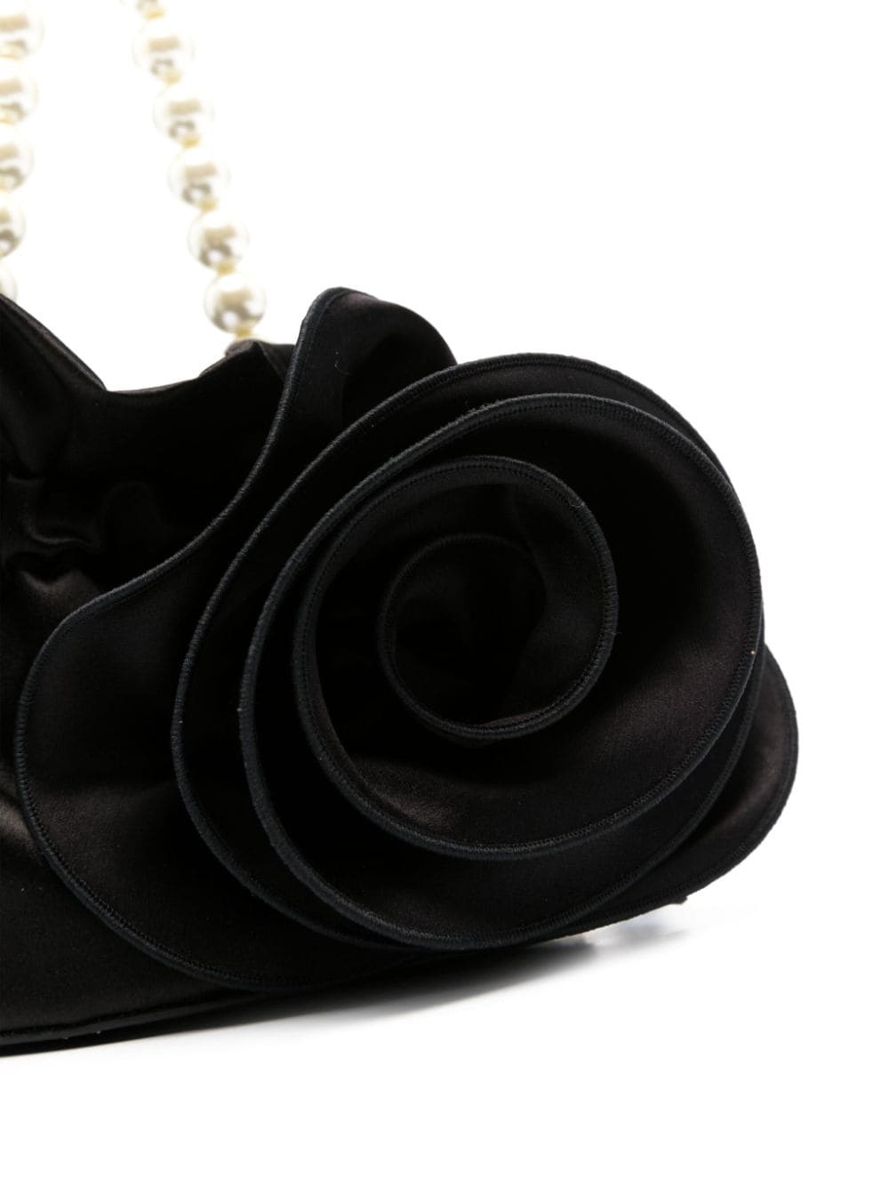 Magda pearl-handle flower bag - 4