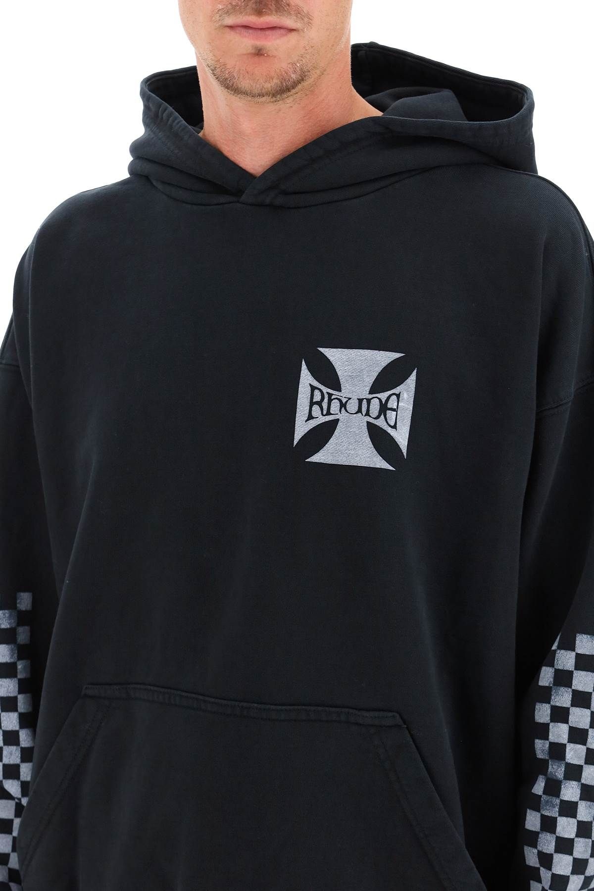 CHECKER HOODIE - 5