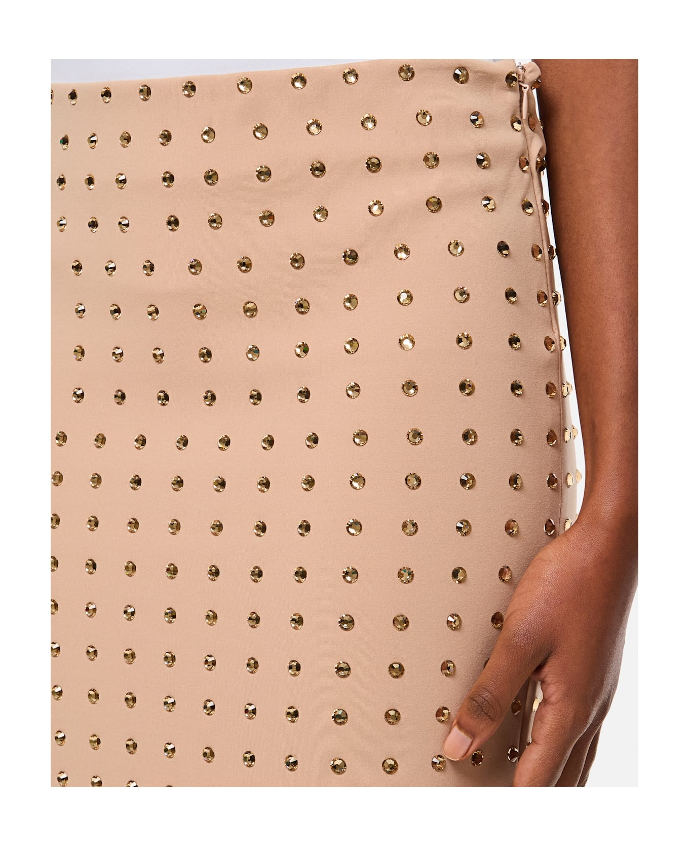 Nome Crystal Lycra Midi Skirt - 4