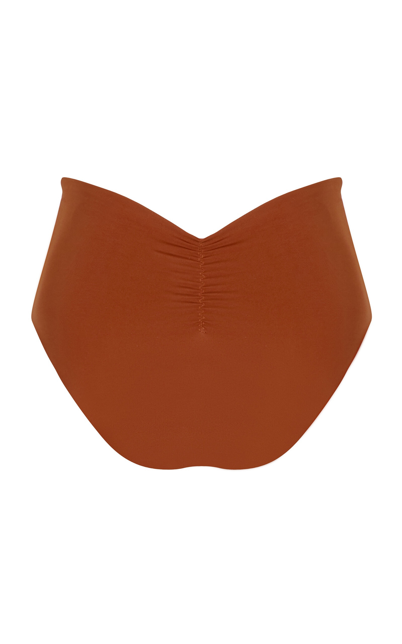 Taita Ring-Detailed High-Waisted Bikini Bottom burgundy - 4