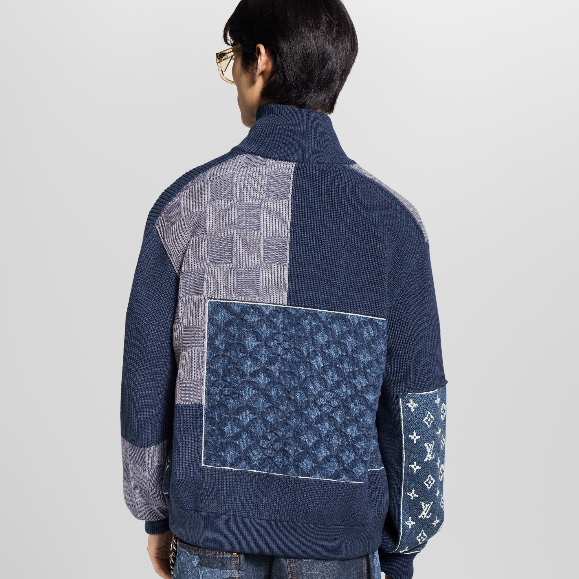Zip Up Patchwork Tracktop - 3
