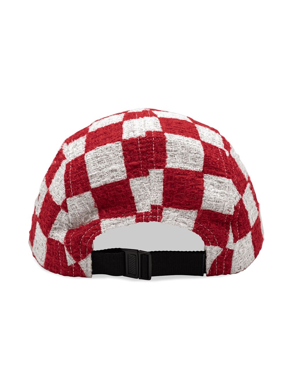 checkerboard boucle camp cap 'SS19' - 2