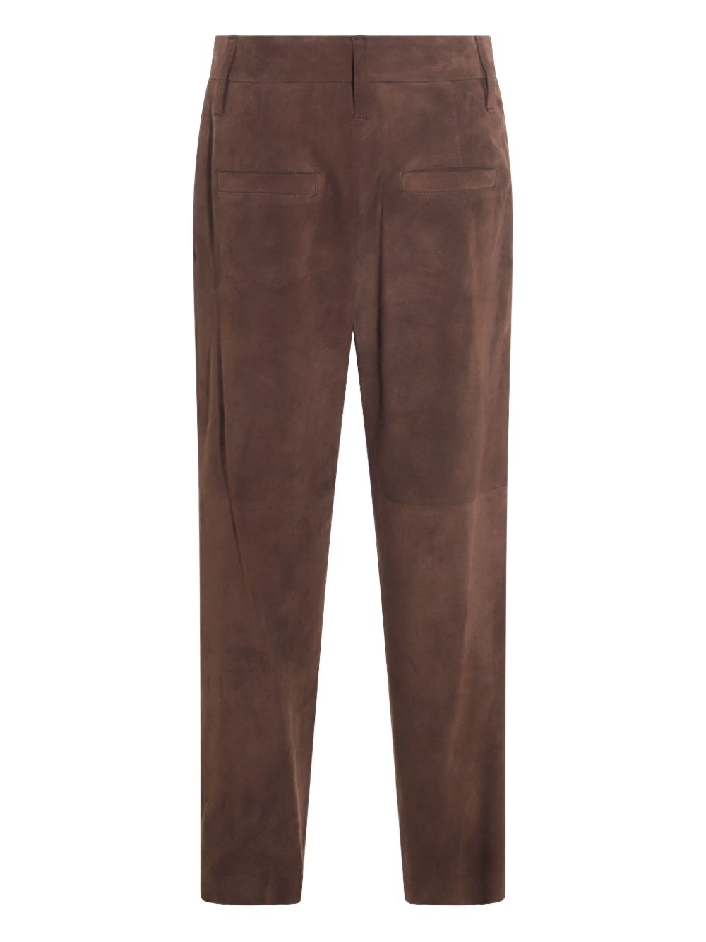 suede trousers - 2