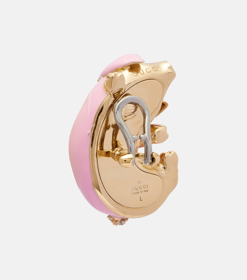 Embellished clip-on earrings 5