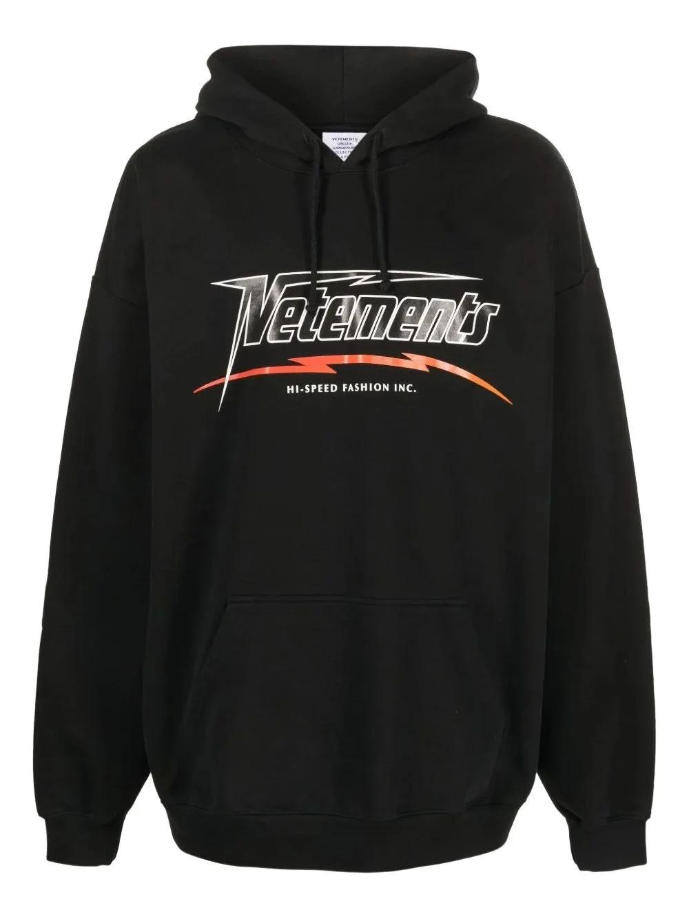 logo-print hoodie - 1
